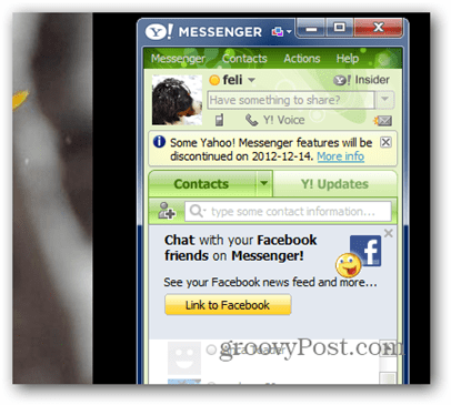 How to join chat room in yahoo messenger 2015