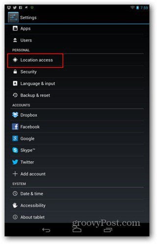 Improve Nexus 7 battery life settings