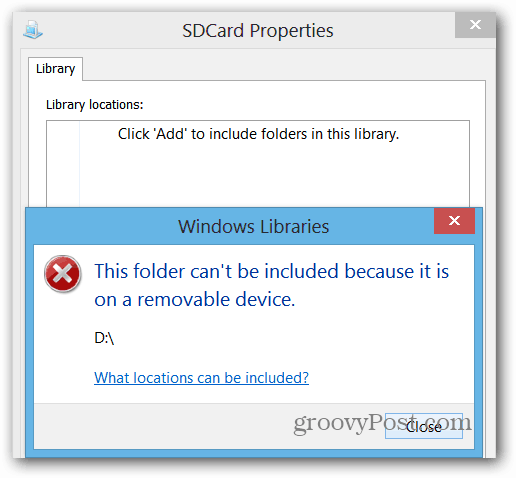 SD card Library Error
