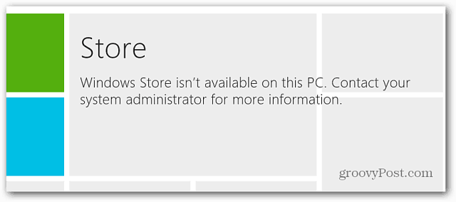 Store Not Available