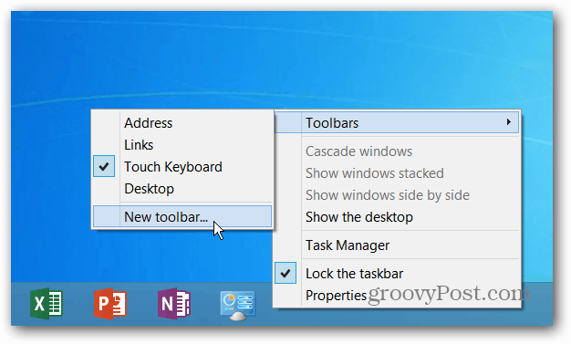 New Toolbar