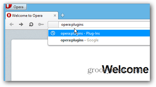 Opera plugins