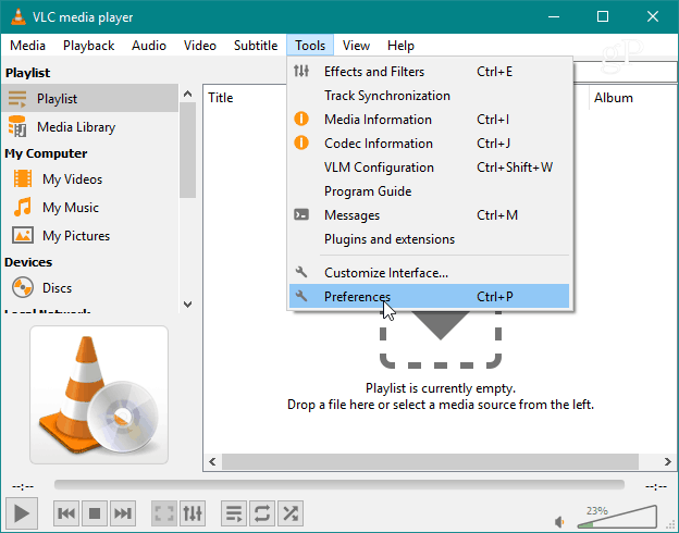 financial Ambassador Roux Increase The Streaming Buffer in VLC To Prevent Video Stutter