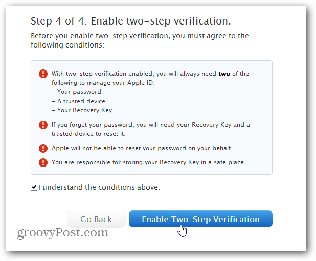 Verify You Agree and Enable