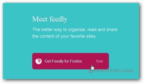 feedly for firefox