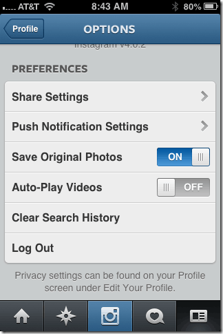 Disable autoplay videos in facebook app