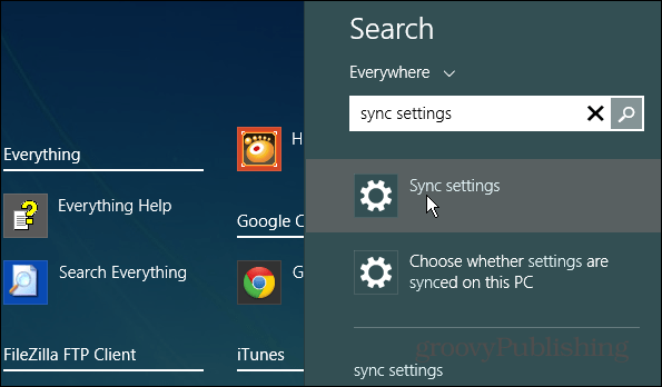 Search Windows 8.1
