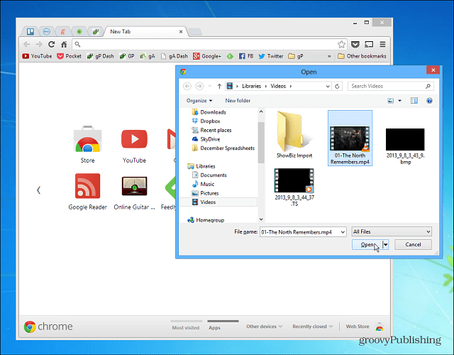 Anbefalede Panter Alligevel How To Play Your Own Media Files to Google Chromecast