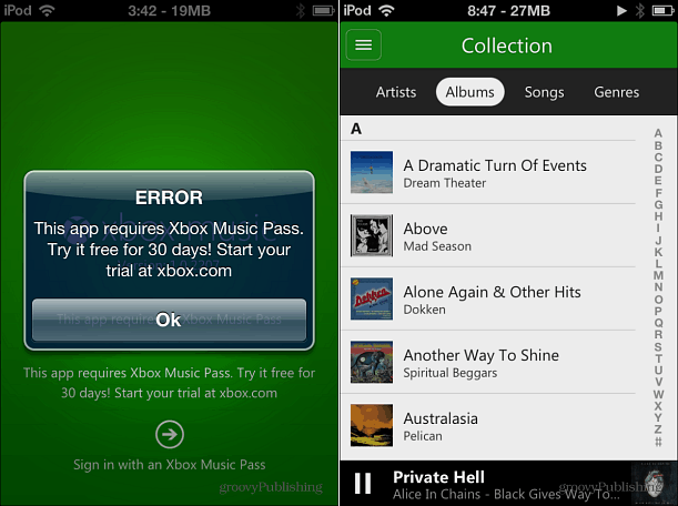 Xbox Music iOS