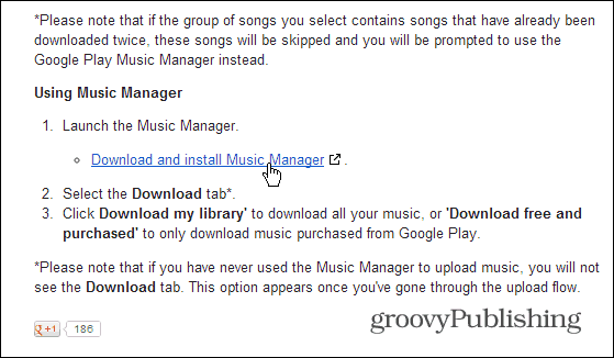 Download Google Music Manager
