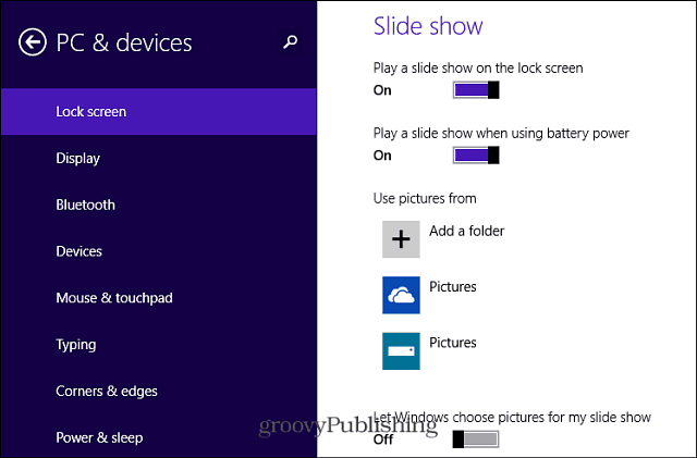 add folder to Slide Show