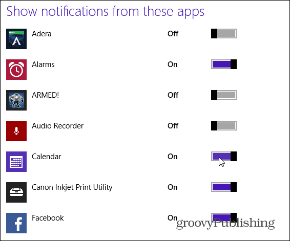 app notifications
