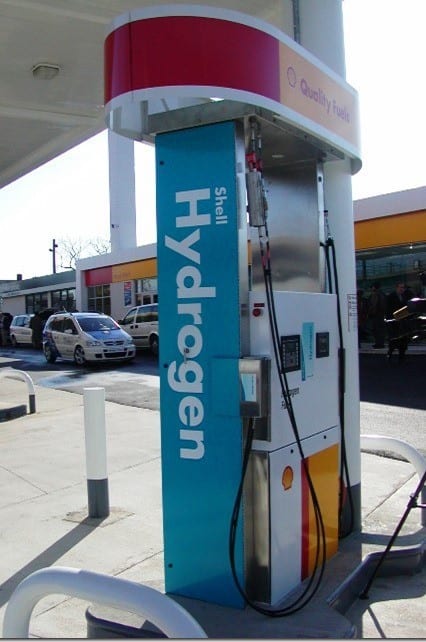 H2 Hydrogen Fueling Station Powered Hydrogen Fuel Cell - FCEV