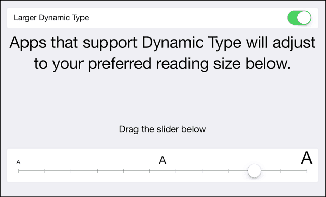 Dynamic Type