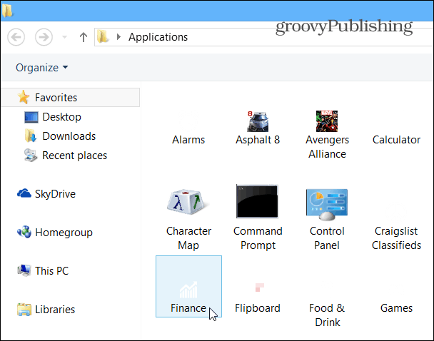 apps folder