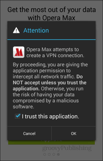 OperaMAX trust