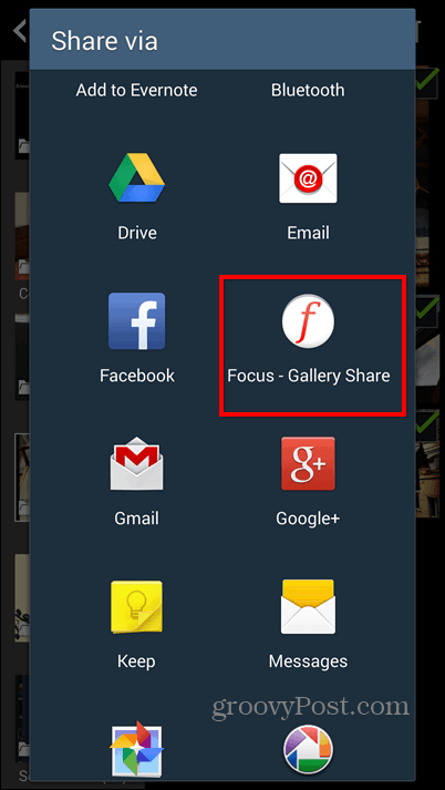 Focus share