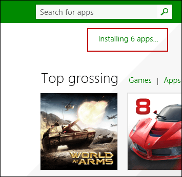 installing apps