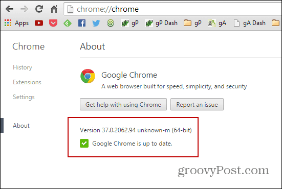 Chrome Version