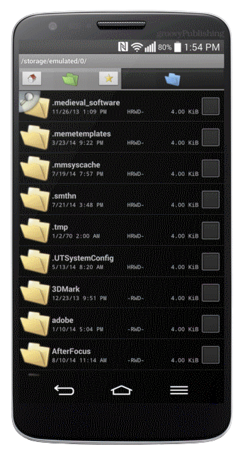 administrador de archivos navegador de Android abrir sistema de archivos instalar archivos explorar copiar pegar cortar archivos sincronizar cargar en la nube fusionar zip comprimir contraseña ZIP android pan de jengibre kitkat gelatina sándwich de helado JB ICS KK