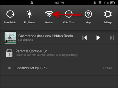 Change Kindle Fire WIFI DNS and IP Settings