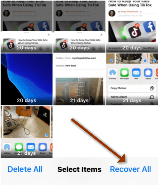 Recover All iOS Photos App