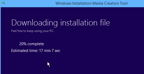 windows 8.1 download tool