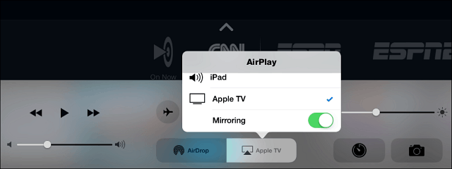 AirPlay to Apple TV