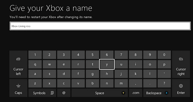 How to Rename Your Xbox One Console