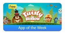 twisty hollow - apple app of the week