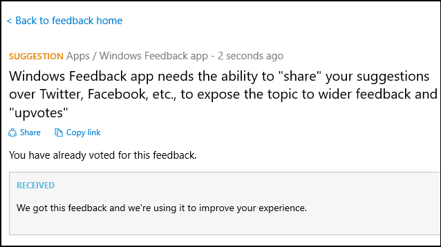 feedback app
