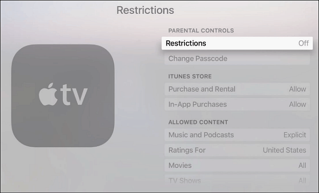 1 Restrictions