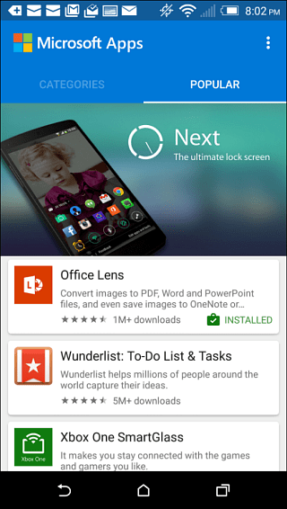 1 Microsoft Apps
