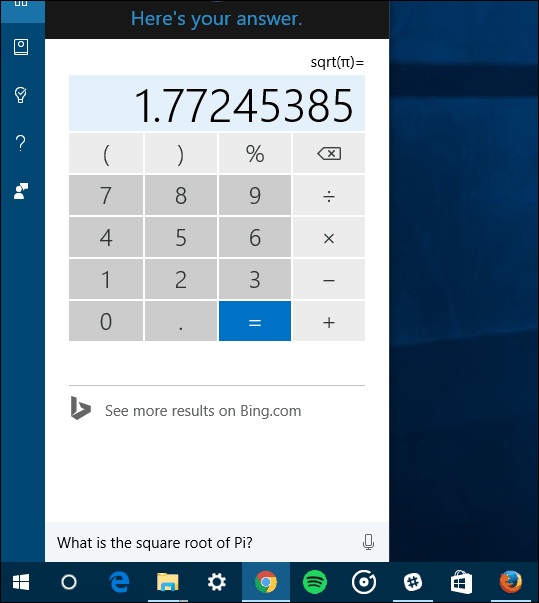 Cortana math