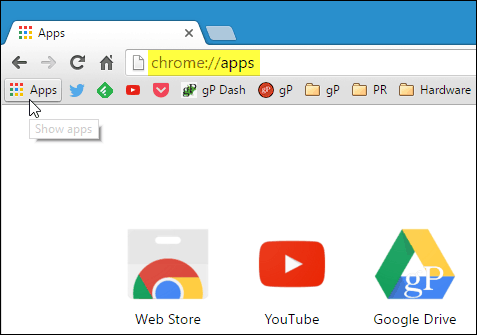 Launch Chrome Apps