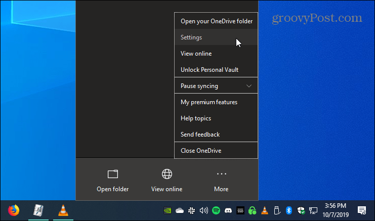 Make Automatically Save to OneDrive on Windows 10