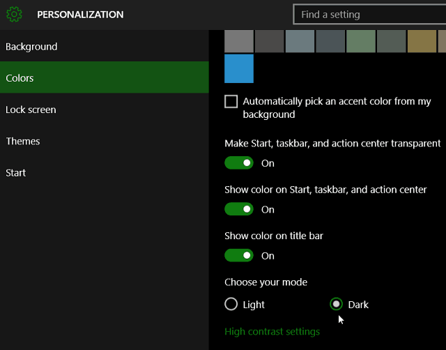 How to Enable Dark Mode in Windows 10 or Turn it Off