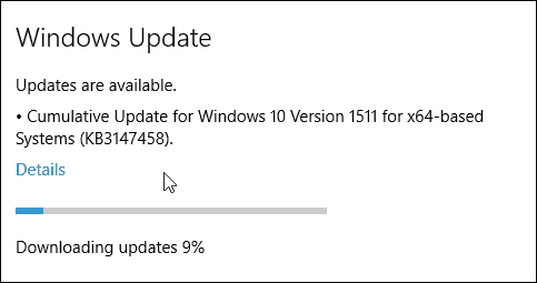 Windows 10 Cumulative Update KB3147458
