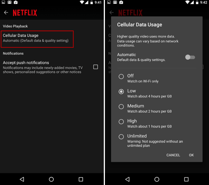 Netflix Mobile Tools