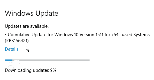 Windows 10 KB3156421