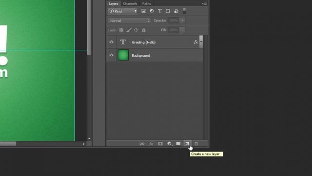 Cheat Photoshop Text Layer Transformations Trick new layer alt click layers panel Photoshop