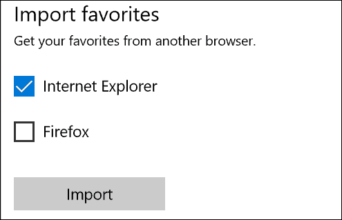 Import from Firefox