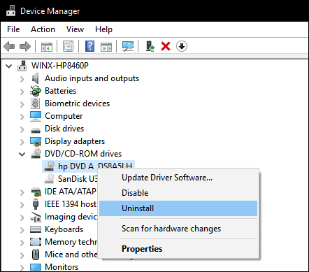 Frosty Alphabetical order sail How to Fix a DVD or CD Drive Not Working or Missing in Windows 10