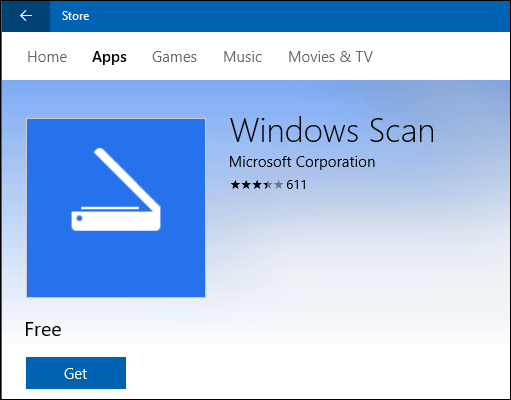 download scanner app for windows 10