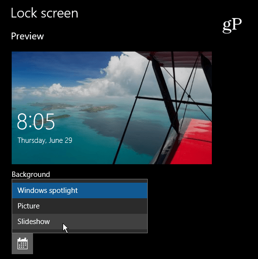lock screen background