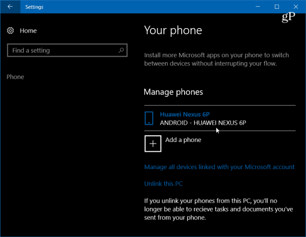 Connect Your Android Phone to Windows 10 with Continue on PC