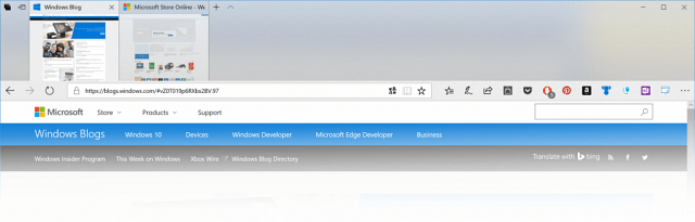 Microsoft Edge Improvements