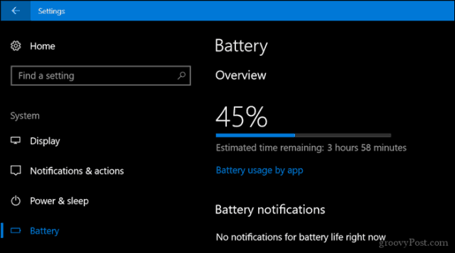 Allow Apps to Send Notifications in Battery Saver Mode on Windows 10 - 69
