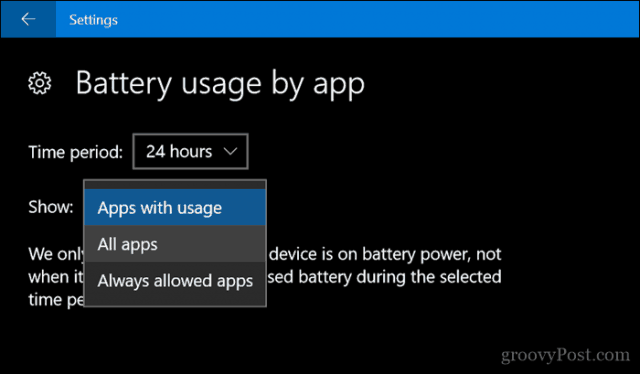 Allow Apps to Send Notifications in Battery Saver Mode on Windows 10 - 27