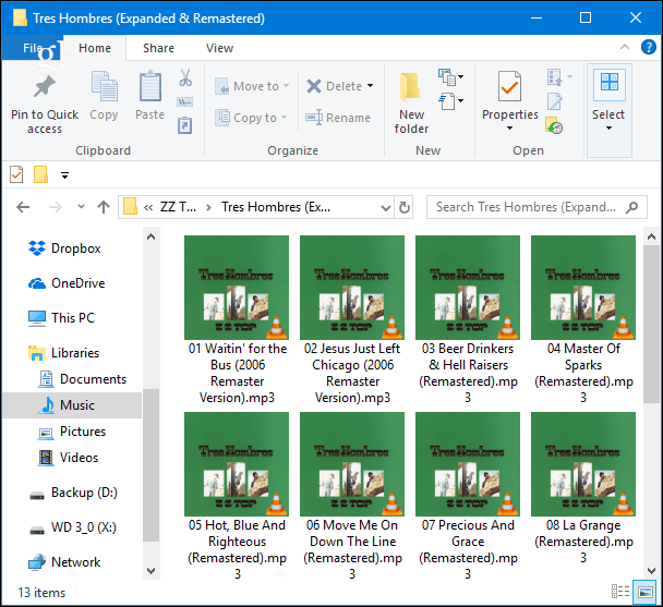 File Explorer Downloaded Music